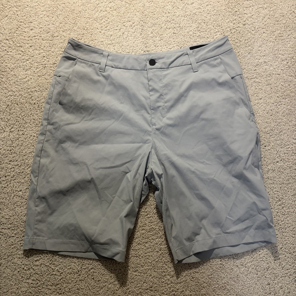 Lululemon ABC Classic-Fit Golf Shorts Men's 34 Gray M7AW2S